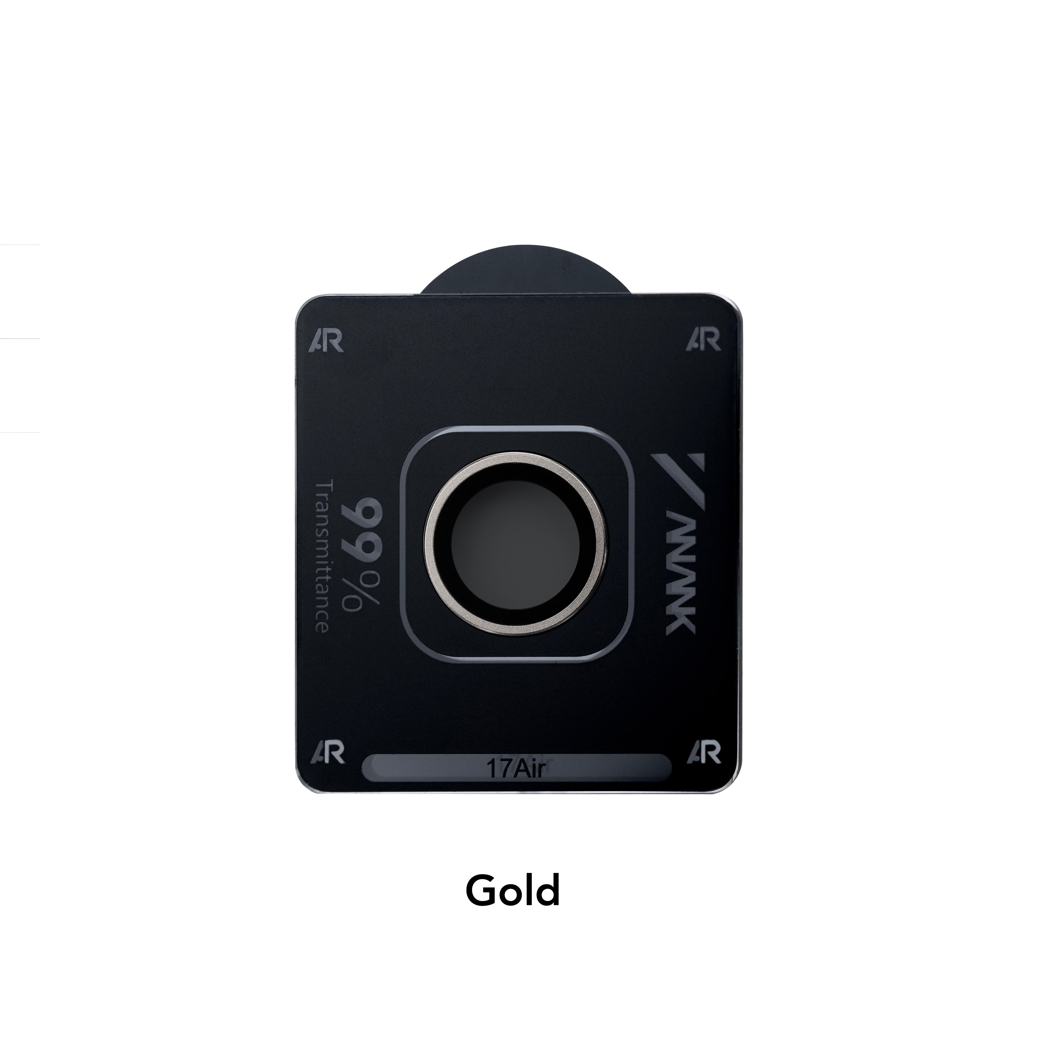 Anank 10X Reinforced 99% AR Lens Guard for iPhone Air| Gold Anank 10X Reinforced 99% AR Lens Guard for iPhone Air| Gold